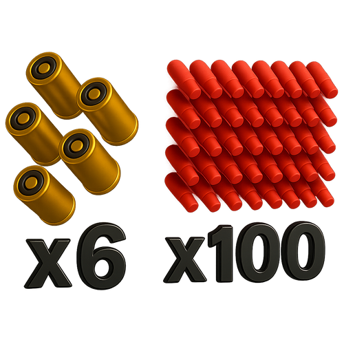 Extra Ammo Darts + Shells Pistols